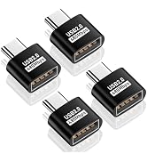 Duttek USB2.0 to USB C Adapter, USB Type C Male to USB 2.0 Type A Female Extension Connector Supp...