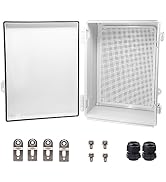 YETLEBOX Outdoor Waterproof Electrical Box Junction Box Weatherproof IP67 ABS Plastic Enclosure S...