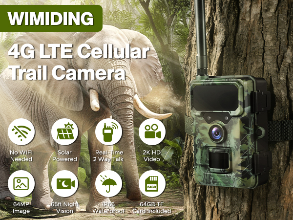 4G LTE Trail camera