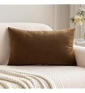 MIULEE 100% polyester Pillow Cover Soft Luxury Decorative Throw Pillow Cover Single Rectangle Cus...