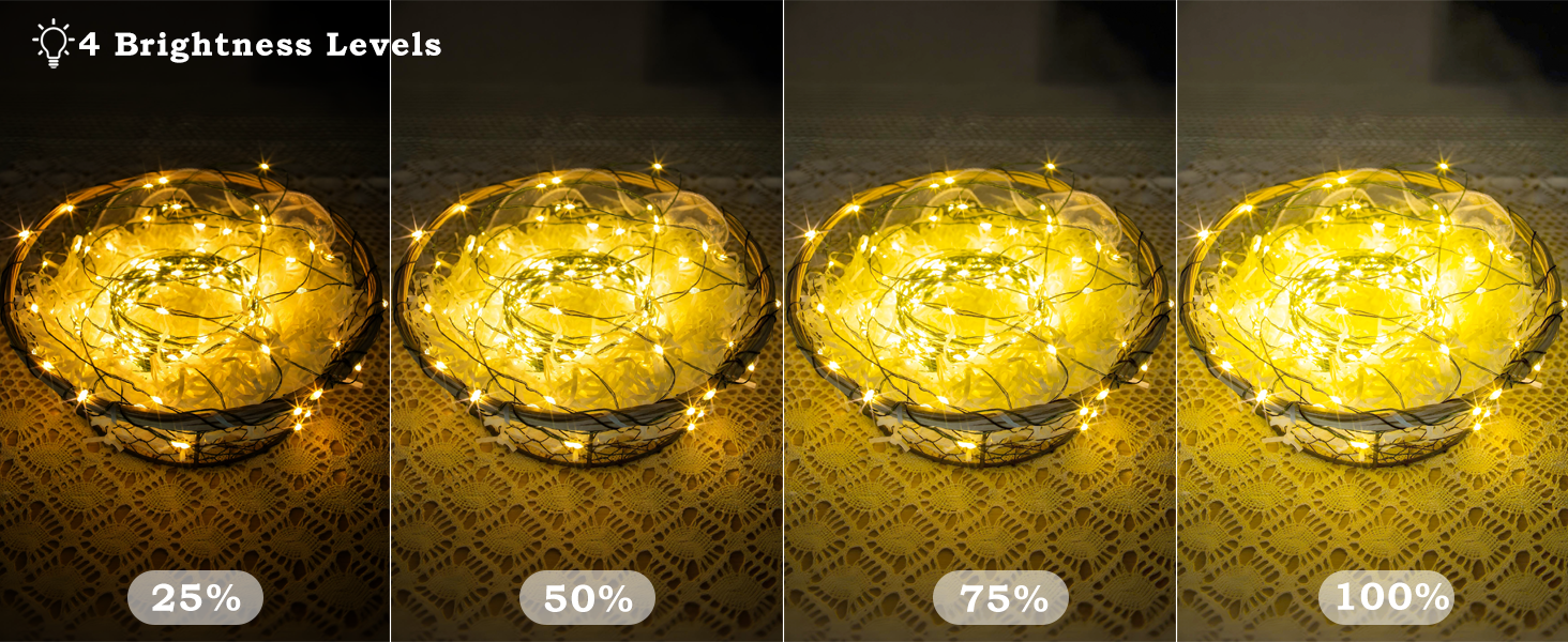 4 brightness levels