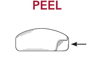 Install Instructions: Peel. Microstructured glasses grip stay on face anti-slip full-frame beach