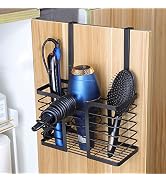 YIGII Hair Dryer Holder - Hair Tool Organizer 3-in-1 Blow Dryer Holder Adjustable Height, Bathroo...