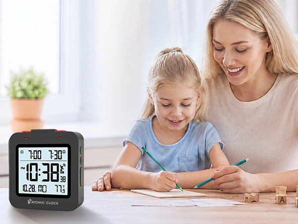 dual alarm clocks for bedrooms