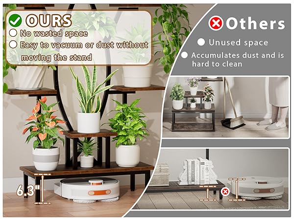 9 Tiered Tall Plant Shelf Corner Plant Stands