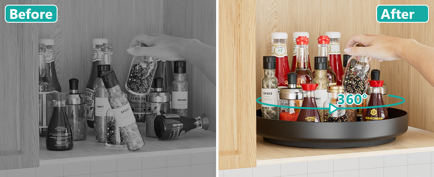 lazy susan cabinet