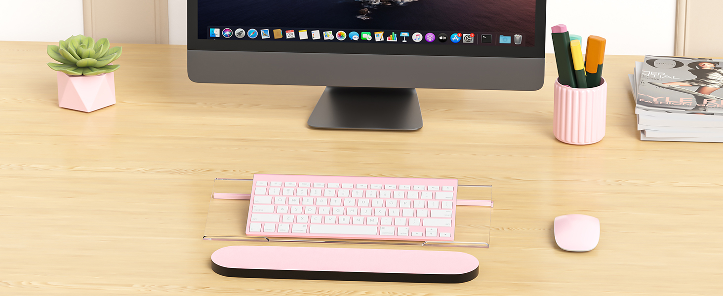 cute keyboard riser for desk