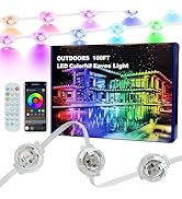 Permanent Outdoor Lights, Smart Outdoor String Lights with DIY Scene Modes, 100FT with 50 LEDs, I...