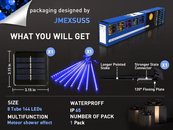 meteor shower lights outdoor
