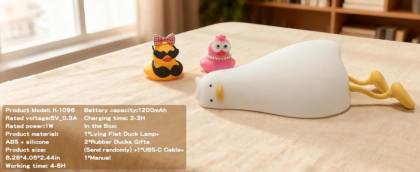 duck night light