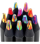 Art Supplies Kids Stocking Stuffers Teens,12 Rainbow Colored Pencils,Tween Teen Girl Gift Trendy ...