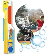 Uncle Bubble Giant Wizard Tri-String Bubble Making Wand - Includes Concentrate Bubble Liquid Perf...