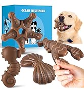 Tough Dog Toys for Aggressive Chewers, Chew Toys for Aggressive Chewers, Indestructible Dog Toy f...
