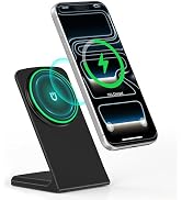 Magnetic Wireless Charging Station 15W Fast Charger for iPhone 17/17 pro/ 17 Air/ 17 pro max 16/1...