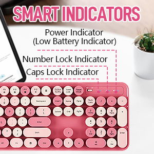 Wireless Keyboard and Mouse Combo,