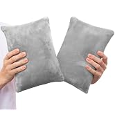 1 MIDDLE ONE 2 Pack Small Pillow, Memory Foam Mini Pillow 11 X 7 Inches for Travel, Sleeping, Nap...