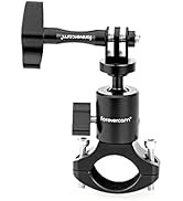 Forevercam Ball Head Gimbal MTB Camera Handlebar Mount for Gopro Hero 8/9/10/11/12,360 Degree Rot...