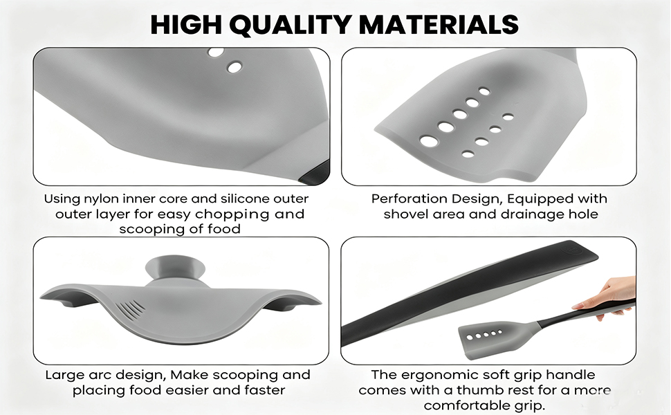 Heat Resistant Hamburger Smasher Tool