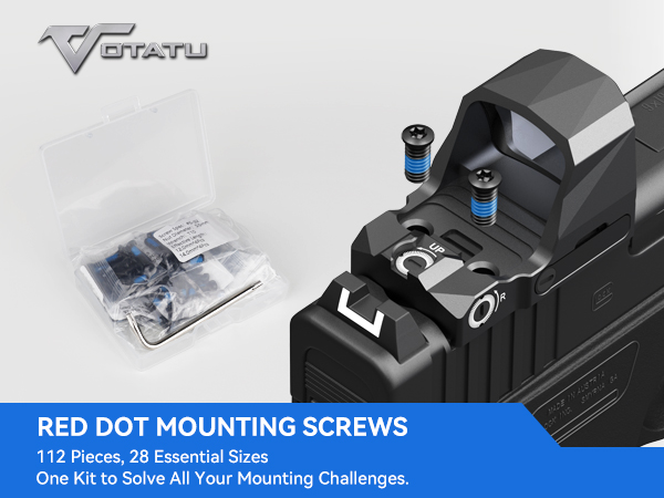 Red Dot Mounting Screws Set