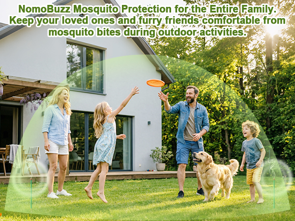 Keep your loved ones and furry friends comfortable from mosquito bites during outdoor activities.