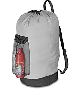 Dalykate Backpack Laundry Bag, Laundry Backpack with Shoulder Straps and Mesh Pocket Durable Nylo...