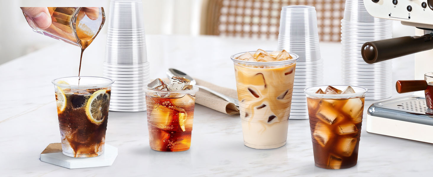 PP Clear Plastic Cups