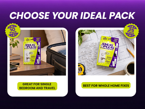 choose your ideal pack