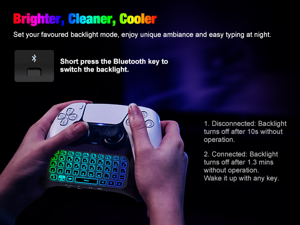 RGB Backlit PS5 Keyboard