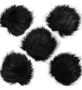 Microphone Lapel Dead Cat Windscreen, ChromLives Lapel Mic Windscreen Muff, Furry Windscreen Dead...