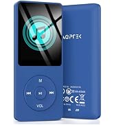 AGPTEK A02S 16GB MP3 Player, 70 Hours Playback Lossless Sound Music Player, Supports up to 128GB,...