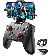 Bluetooth Controller for iPhone/Mobile Phone/Switch/Mac/iPad/Android/Laptop, Switch Pro Controlle...
