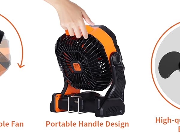 outdoor camping fan
