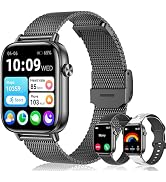 Smart Watch for Men Women (Answer/Make Calls) 1.83" HD 3 Bands Smartwatch Compatible Android iPho...
