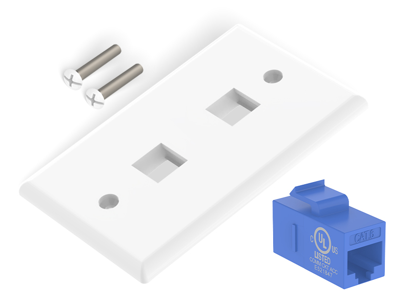 cat6 wall plate