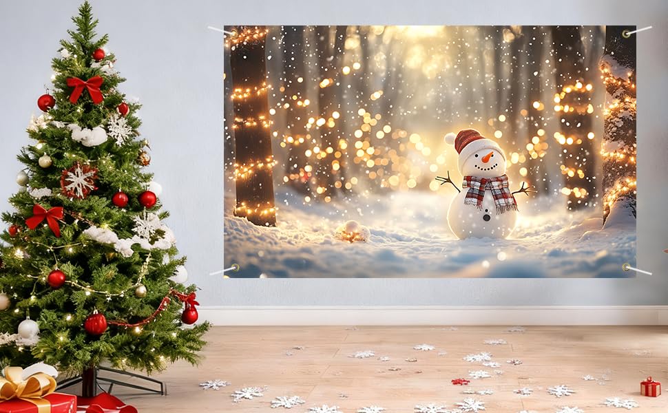 Christmas backdrop