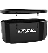 216 Inflatable Cold Plunge Tub with Insulated Lid,Ice Bath Tub for Athletes, Compatible with ice ...
