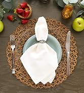 off-white napkin set