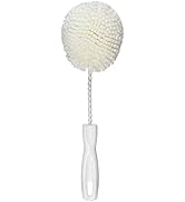 FryOilSaver Co B232, Foam Goblet Brush for Cleaning Wide Neck Wine Glasses, Glass Cleaning Brush,...