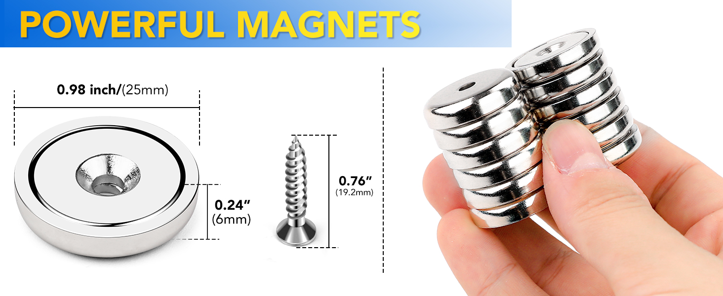 Neodymium Round Base Cup Magnet