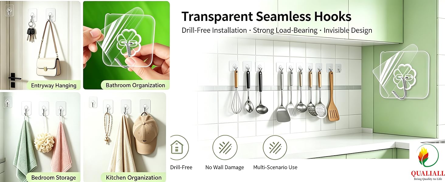 adhesive hooks