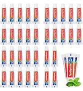 HAIFOTRVA 300 Tubes Bulk Travel Size Toothpaste,0.176 oz Extra Small Toothpaste Travel Size Bulk ...