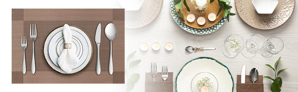 woven placemats