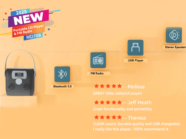 portable CD player