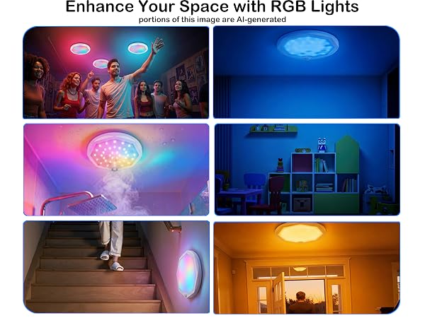 Rechargeable Motion Sensor Ceiling Light