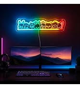 K-Pop LED Neon Sign – Colorful Music-Themed Wall Art for Fans | 42x11cm (16.5x4.3in) | USB-Powere...