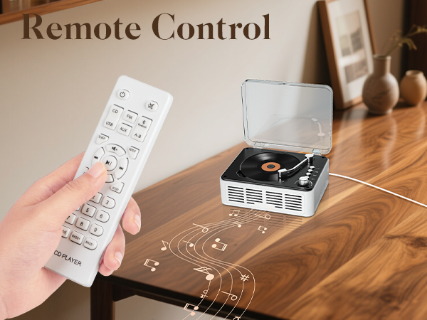 wood cd player