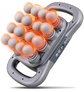GAXEZO 16-Head Massage Gun Set, Deep Tissue Percussion Massager, Electric Massage Tools with 9 St...