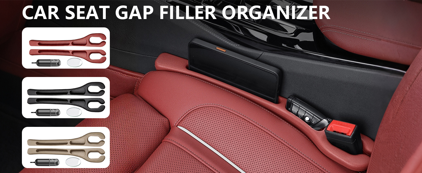 car seat gap filler organizer