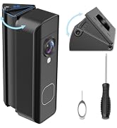 Adjustable 30-55° Doorbell Angle Mount for Blink Newest 2026 Battery & Wired Doorbell 2K+, Wedge ...