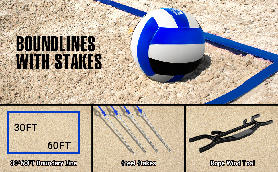 volleyball net set